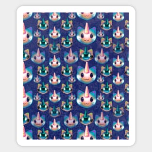 Return of the Cattycorns Caticorn Unikitties Unicorn Kitties Kitty Cats the Quickening Sticker